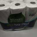 Seventh Generation Paper Towels 2-Ply 4 Pack 100% Recycled Paper 6 Rolls
