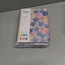 5 x 2026 Planner, Weekly and Monthly Calendar Planner Book, Jan 2026 - Dec 2026, Planning Agenda for Desk Accessories and School Supplies - A5 (6.3'' x 8.5'') (Blue Flower)