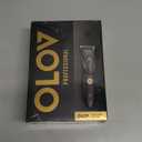 Hair Clippers for Men, Cordless Hair Clipper Kit, Adjustable 4 Length Setting, 2-Speed Settings, Replaceable Ceramic Blade Heads, Rechargeable Hair Clippers for Family (Black)