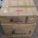 CANMOV Manual Recliner Chair with Massage and Heat,Soft Fabric Recliner Chair with Overstuffed Arm and Back, Manual Reclining Single Sofa with 2 Cup Holders, Side Pocket for Living Room,Dark Grey