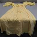 R.Vivimos Women Summer Half Sleeve Cotton Ruffled Vintage Elegant Backless A Line Flowy Long Dresses (Beige#1)