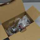 Finnhomy Swivel Caster Wheels 2 Inch Heavy Duty Threaded Stem Casters 1/4" - 20 x 1 with Brake Set of 4 for Wire Shelves Wheels PU Load Bearing 800 Lbs Anti-wear Smooth Casters, Red