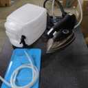 Industrial Electric Steam Iron 1200W Gravity Feed Steam Iron Temperature Adjustable with 3L Large-capacity Water Bottle Powerful Clothing Steamer for Ironing