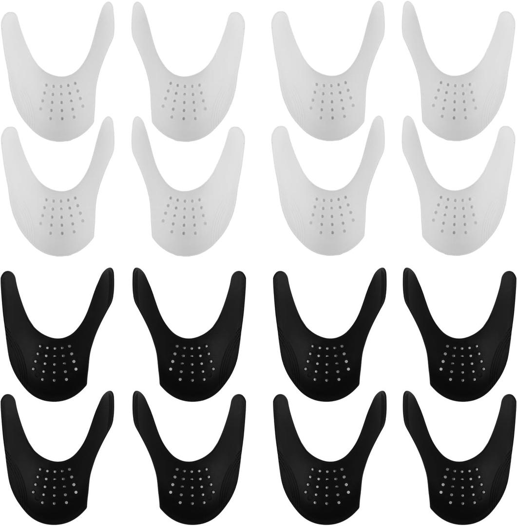 8 Pairs Crease Protectors for Shoes, Sneaker Crease Guards, Shoe Crease Preventer, Anti Crease Shoe Protectors, Shoe Guards for Creases, for Air Force Men Women Prevent Shoes Crease