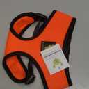 EcoBark Dog Harness - Eco-Friendly Max Comfort Harnesses - Luxurious Soft Mesh Halter - Over The Head Harness Vest- No Pull and No Choke for Small, Toy Breed, and Teacup Dogs (XS, Orange)