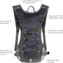 Unigear Hydration Pack Backpack with 70 oz 2L Water Bladder for Running, Hiking, Cycling, Climbing, Camping, Biking (Black)