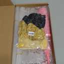 TONIFUL 4 Set Black Gold Balloon Centerpieces for Table,Balloon Stand Kit for Black Gold Party Decor 40th 50th 60th 70th Birthday Decorations Anniversary Graduation Decorations 2026 New Year Eve