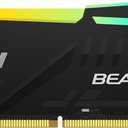 Kingston FURY Beast RGB 16GB 5200MT/s DDR5 CL40 DIMM Desktop Memory (Kit of 2) | Intel XMP 3.0 | Infrared Sync Technology | Overclocking Stability | KF552C40BBAK2-16 (16GB (2x8GB))