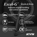 KYB 343137 Excel-G Gas Shock Replaces 82026 5751 5819. OE-grade replacement
