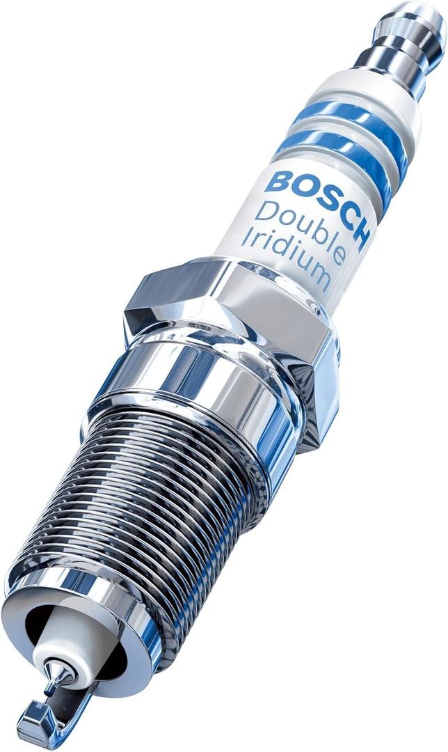 BOSCH 9614 OE Fine Wire Double Iridium Spark Plug - Pack of 4