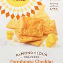 Simple Mills Almond Flour Crackers, Farmhouse Cheddar - Gluten Free, Healthy Snacks, 4.25 Ounce (Pack of 1) (EXP 05/15/26)