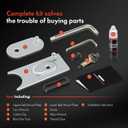 A-Premium Tailgate Assist Lift Supports Shock Struts Compatible with Dodge Ram 1500 2009-2010, Ram 2500/Ram 3500 2010 & Ram 1500 2011-2018, 1500 Classic 2019-2024, 2500/3500 2011-2026