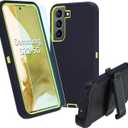 for Galaxy S22 5G case,Samsung S22 Heavy Duty case,[Military Grade Protective ],[Shockproof] [Dropproof] [Dust-Proof], Compatible with Samsung Galaxy S22 5G (Blue Green)