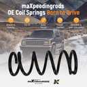 maXpeedingrods 2Pcs Rear Coil Spring Set for Nissan Pathfinder 2005-2012
Rear Suspension Kit, for 55020EA501 SMS81119