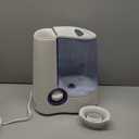 Vicks Warm Mist Humidifier Filter‑Free 1 Gal Tank, Auto Shut‑Off, Night Light, VapoPad and VapoSteam Compatible