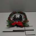 Nativity Decorative Garden Stakes Nativity Scene Metal Stakes Outdoor Nativity Scene Christmas Decoration Yard Stakes Set of 3, Black, YS-01