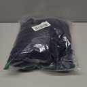 FindThy Womens Cropped Knit Cardigan Long Sleeve Crewneck Button Down Fall Sweater with Pockets (Blue)