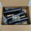 Wlrrcwdttc 6 Pcs Adjustable Height Bed Support Legs 7.08-12.5 inch with Locking Ring, Bed Frame Center Support Legs for Bed Frame/Bed Center Slat/Furniture, Bed Legs Replacement Bed Slats Support Legs