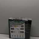 MaxGear Large Cork Board for Wall 48" x 36" Black Bulletin Board, 12 Pack Felt Wall Tiles with Pushpins, Cork Boards for Office Pin Board Tack Board for Photo Meno Decor