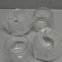 Only 4Pack] 27 Ounce Largest Mini Plastic Fish Bowls for Decoration - Fun Sized Fish Bowls for Drinks to Start the Party - Clear Vase for Stunning Centerpieces - Set - Craft Vase Round Clear