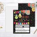 Your Main Event Prints Fiesta Baby Shower Invitation - Taco Baby Shower - Invite - Gender Reveal Fiesta Invitation - 20 Fill-in Invitations and Envelopes
