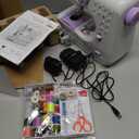 Sewing Machine for Beginners with 12 Built-in Stitches, Mini Sewing Machine with Foot Pedal, High-Low Speeds, Portable and Sewing Enthusiasts (505)