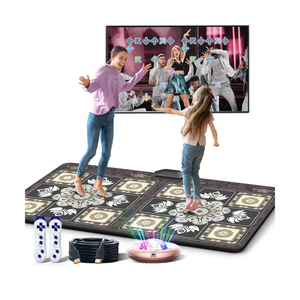 TIK-Tok Dance Mat Game for TV, Christmas Colors Wireless Plug and Play Wrinkle-Free & Non-Slip Electronic Dance Mats, Exercise Dance Pad with Camera for Kids and Adults, Boys & Girls Gifts Toy
