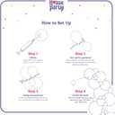 Christmas Balloon Arch Kit with Gingerbread Man, Candy Cane, Peppermint Balloons - Red, Green, Gold Garland for Holiday Party Decorations