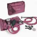 Professional Blood Pressure and Stethoscope Kit, Pink, 100-040P