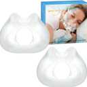 Replacement Cushion fo AirFit F30(M) Mask - 2 Packs Reliable Seal & Perfect Fit Full Face Mask Cushions, Compatible with Original F30 Frame(Medium)
