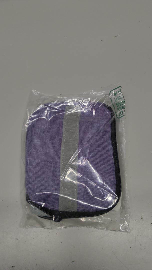 Travel Carrying Case for Hair Dryer Brush/Volumizer/Styler/Hot Tools,Portable Storage Organizer Bag, Purple