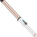 1 1/4 Inch Extra Long Barrel Curling Wand, Ceramic Tourmaline Curling Wand Professional Dual Voltage with Adjustable Temperature