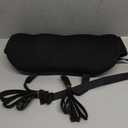 Lumbar Support Pillow for Office Chair and Car,Back Support for Office Chair Cushion,Adjustable Straps Securely Fixed Car Lumbar Support Pillow (Black, for Office Chiar)