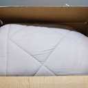 Bedsure Comforter Duvet Insert - Quilted Comforters Queen Size, All Season Duvet, Down Alternative Bedding, with 8 Tabs, Gifts for Women/Men, White, Queen 88 x 88 Inches