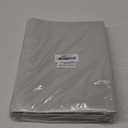 ViVin Plastic Folders with Clear Front Pocket, Heavyweight Poly Pocket Folder with 3 Prongs, 10 Pack, File Folder for Letter Size Documents, for Office and School (White)