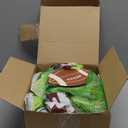 6 ft Football Garland with Lights Football Party Decoration Brown Green Touchdown Hanging Banner for Sports Game Day Birthday Party Home Mantle Decor