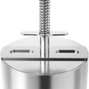 Brigii 304 Stainless Steel Burger Press - 4.5" Hamburger Patty Maker, Heavy Duty Stainless Steel Burger Press for Ground Beef, Burgers (Dishwasher Safe)