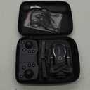 Cool Mini Drone with Camera for Kids Adults Beginners, 1080P FPV Camera Remote Control Drone for Kids with 3 Batteries, One-Click Take Off/ Landing, Altitude Hold, Headless Mode, 360° Flips, 3-Gear Speeds , Emergency Stop, Toys Gifts for Kids