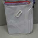 EOOUT 24pcs Mesh Zipper Pouch Bags, A4 Zipper Bags for Organizing Storage, Waterproof Zipper Pouches, Letter Size, File Bags for School, Toys, Puzzle, Board Games and Office Supplies