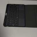 Harvopu Compatible for iPad 11th 10th Generation Case with Keyboard, Folio Cover with Pencil Holder, Multi-Touch Trackpad, 7 Color Backlit, Detachable Keyboard for iPad (A16) 11th/10th Gen (Black)