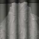 A line Wedding Pageant Lace Flower Girl Dress with Belt 10-11Y