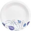 Paperjoy Ultra Paper Plates 10 Inch For Everyday Use,50 Count Disposable Plates For All Occasions ，Soak Proof, Cut-Proof,Microwaveable,Heavy-Duty Round Dinner Plates For Parties and Daily Use, Pack Of 2