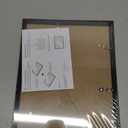 upsimples 8.5 By 11 Picture Frame, Display Pictures 6x8 with Mat or 8.5 x 11 Without, Wall Hanging Photo Frames, Black, 1 Pack