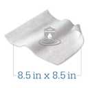 Stryker - Sage Comfort Shield Barrier Cream Cloths with Dimethicone - 1 Package, 24 Cloths One-step Wipes Clean, Treat and Protect Skin from Incontinence Associated Dermatitis, Hypoallergenic