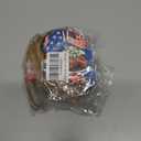 4th of July Decorations Home Party Hanging Door Decor Wooden Outdoor Type Design Sign Door Hanger for Outdoor Farmhouse Porch Front Door, Red White and Blue Decorations 24pcs