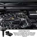 Upgraded 60PCS M6-1.025mm Extruded U Nuts and Hex Head SEMS Bolts Kits Automotive Body Screws Clips(30 Sets)  Fender Liner Screw with U Clips, Black M6x1.0 Body Bolts for Bumpers,Fenders