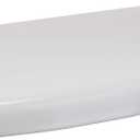 KOHLER K-84537-0 Toilet Tank Lid, 16.83"L x 7.75"W, Works with KOHLER toilet tank models: 404515, 404555, 84537, 8721, 8734, and 978734.