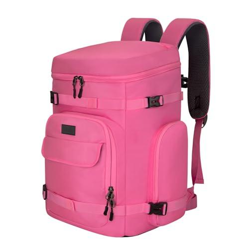 TENFLY 65L Ski Boot Backpack, Waterproof Snowboard Gear Bag with 7 Pockets, Padded Ergonomic Carry, Ski & Snowboard Attachment, Perfect for Air Travel & Ski Trips