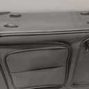 SWISSGEAR Sion Softside Expandable Spinner Luggage Durable Lightweight Travel Suitcase, Dark Grey, Checked-Medium 25-Inch