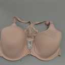 B.tempid Push Up Front Closure Bras for Women Thick Padded Racerback Add 2 Cups Plunge Bra Underwire, Size 34DDD